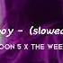 Animals X Starboy Slowed To Perfection