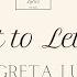 A Toast To Letting Go By Greta Lovisa Presented By Flowering Lyrics