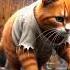 The Poor Cat Collects Used Bottles